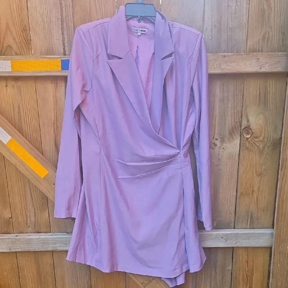 Fashion Nova Pink Blazer